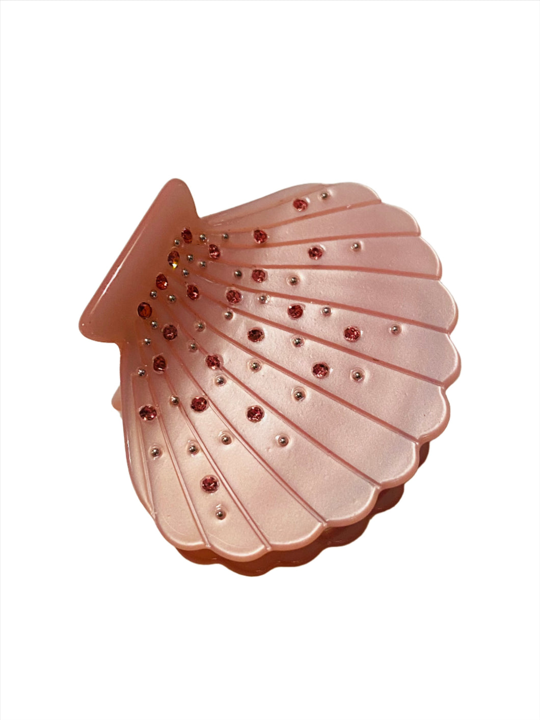 Seashell Hair Claw - Pearly Pink