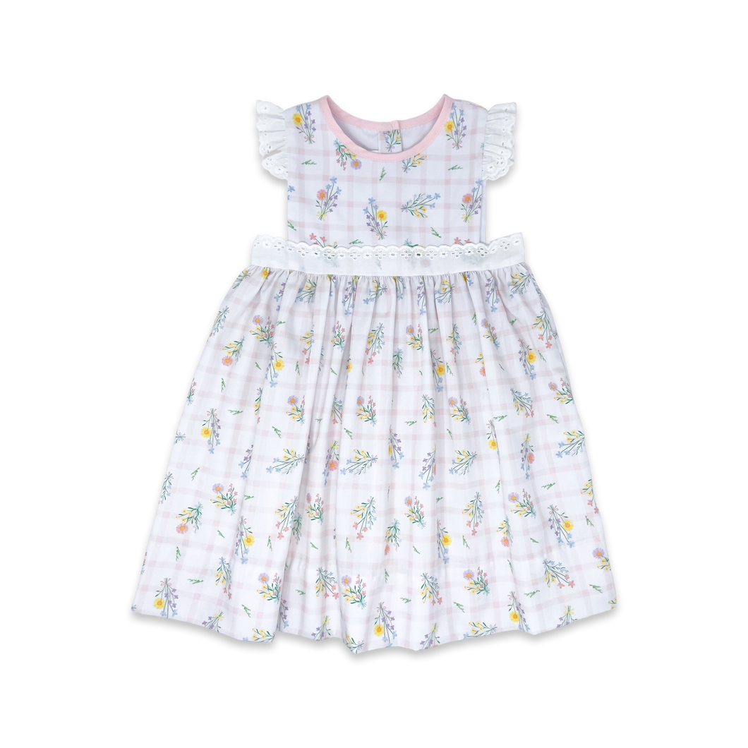Because of You I Bloom Pinafore Dress