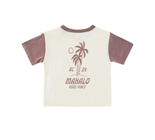 Load image into Gallery viewer, Contrast Short Sleeve Mahalo Tee
