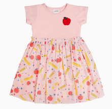 Load image into Gallery viewer, School Days Back to School Short Sleeve Tutu Dress