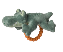 Load image into Gallery viewer, Baby Alligator Teether Rattle