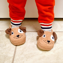 Load image into Gallery viewer, Toddler Puppy Dog Slippers