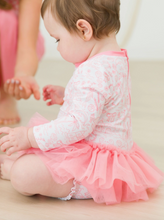 Load image into Gallery viewer, Baby Girls By the Seaside Tulle Skirted One Piece Rash Guard