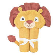Load image into Gallery viewer, Kids Lion Hooded Towel