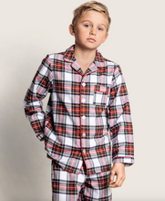 Load image into Gallery viewer, Balmoral Tartan Pajama Set - White