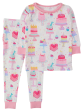 Load image into Gallery viewer, Girls Birthday Cake Pajama Set