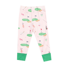 Load image into Gallery viewer, Golf Things Pink Pajama Set