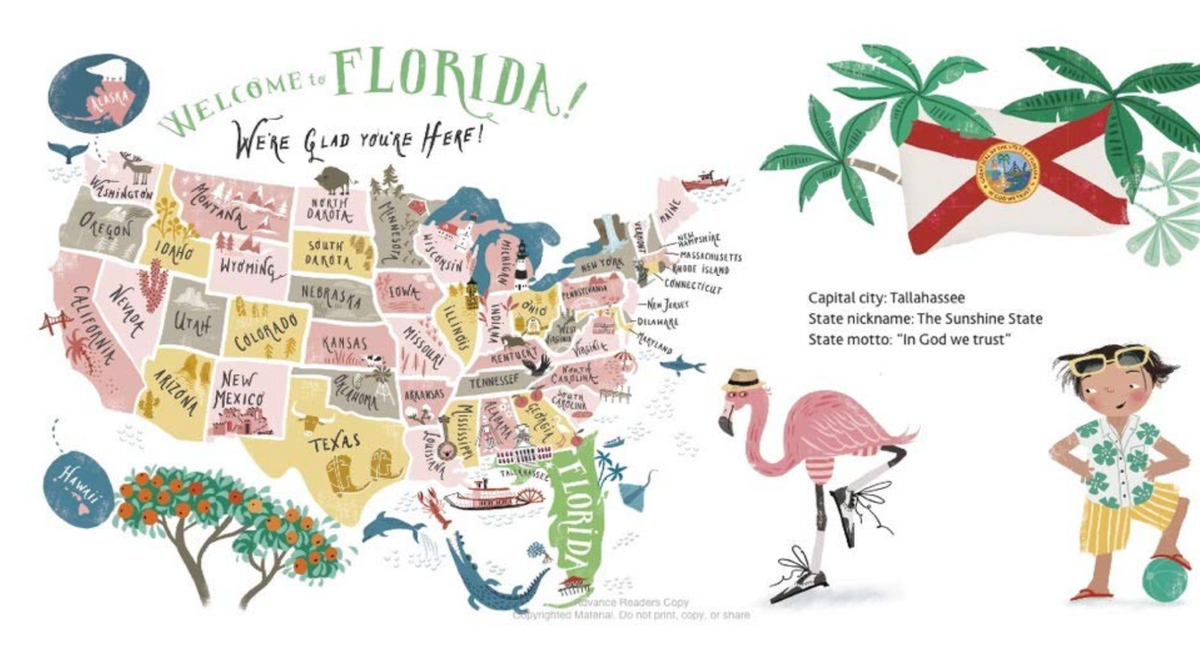 Welcome to Florida Kids Board Book