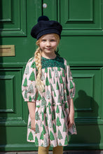 Load image into Gallery viewer, Girls Fiona Dress - Pink Trees by Pink Chicken
