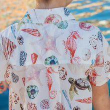 Load image into Gallery viewer, Boys Jack Shirt Watercolor Shells