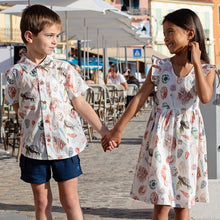 Load image into Gallery viewer, Boys Jack Shirt Watercolor Shells