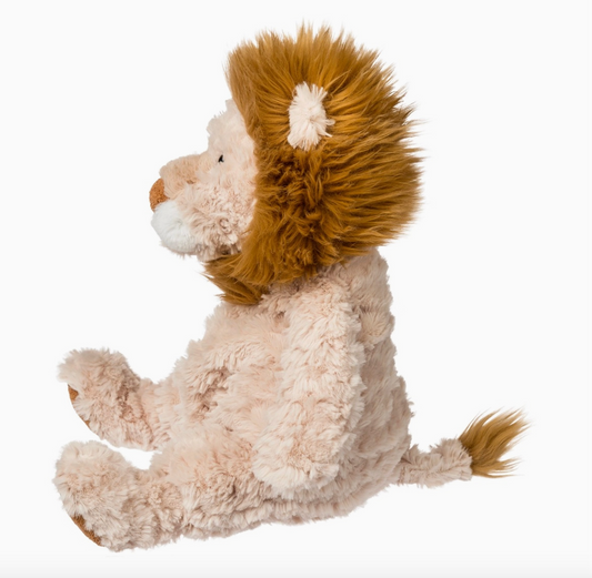Soft lion plush stuffed animal from Mary Meyer, featuring a cuddly, friendly lion design ideal for children.