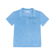 Load image into Gallery viewer, Boys Le Marin Blue French Terry Polo