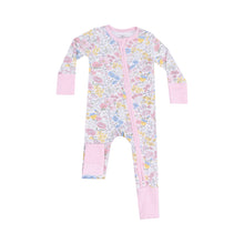 Load image into Gallery viewer, Viola Floral 2 Way Zipper Romper