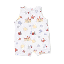 Load image into Gallery viewer, Sunny Sandcastles Sleeveless Shortie Romper