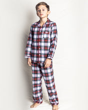 Load image into Gallery viewer, Balmoral Tartan Pajama Set - White