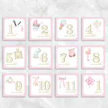 Load image into Gallery viewer, Pink Milestone Card Box Set