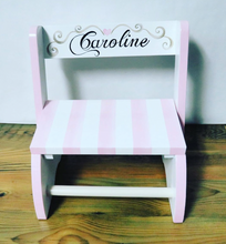 Load image into Gallery viewer, ***CUSTOM*** Hand Painted Flip Stool