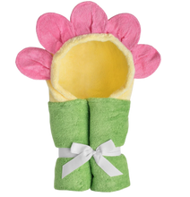 Load image into Gallery viewer, Kids Flower Hooded Towel
