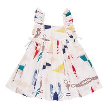 Load image into Gallery viewer, Nautical Notions Girls Aileen Dress
