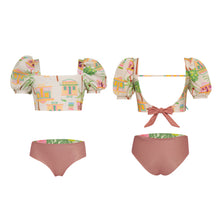 Load image into Gallery viewer, Casitas Bubble Bikini with Reversible Bottom
