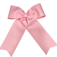 Load image into Gallery viewer, Large Personalized Embroidered Bow with Alligator Clip
