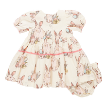 Load image into Gallery viewer, Baby Girl Maribelle Dress Set - Bunny Friends

