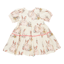 Load image into Gallery viewer, Girls Maribelle Dress - Bunny Friends
