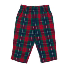 Load image into Gallery viewer, Baby Boys Jackson Holiday Pant - Red Tartan
