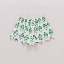 Load image into Gallery viewer, Girls Misha Scallop 2-Piece Set - Green Strawflower
