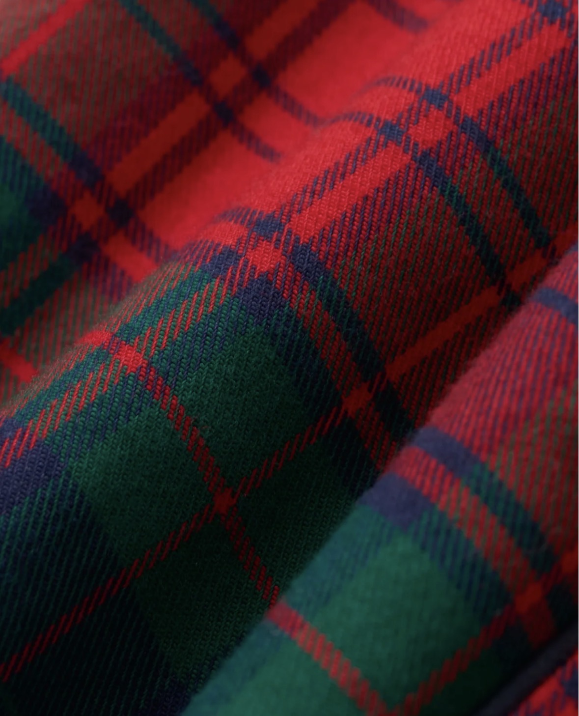 Women's Brushed Twill Pajama Set in St. James Tartan
