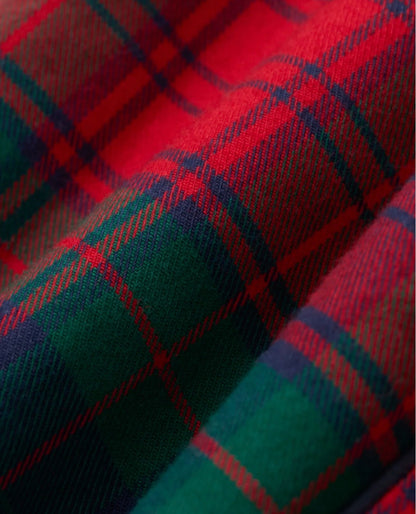 Women's Brushed Twill Pajama Set in St. James Tartan