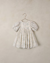 Load image into Gallery viewer, Luna Dress Mist English Rose Floral Print
