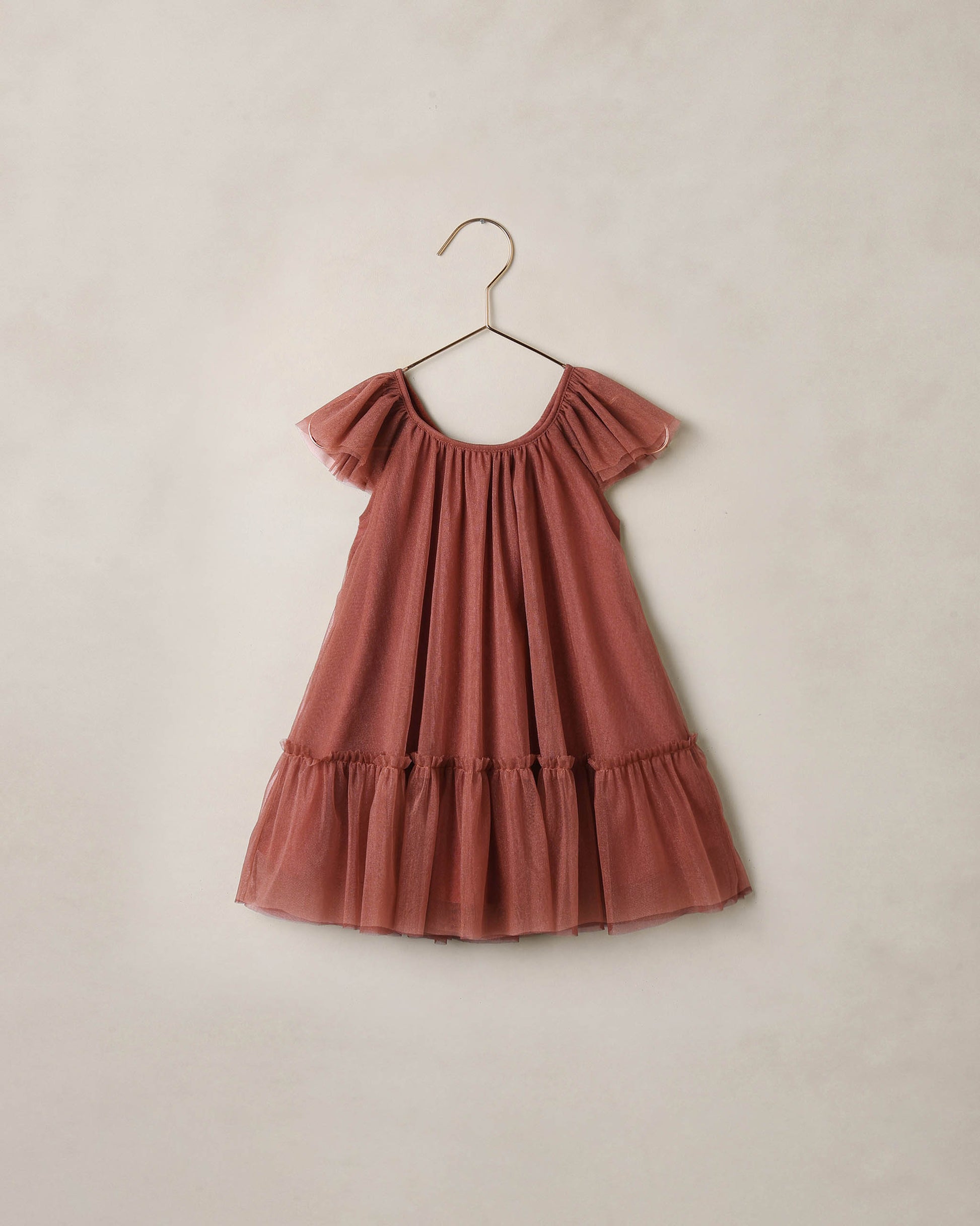 Girls Edie Dress in Spice by Noralee, featuring a stylish, colorful dress with a floral pattern, perfect for special occasions.