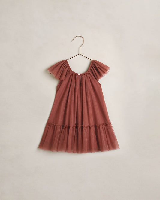 Girls Edie Dress in Spice