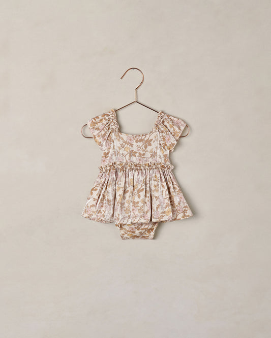 Baby Girl Margot Romper in Wildflower