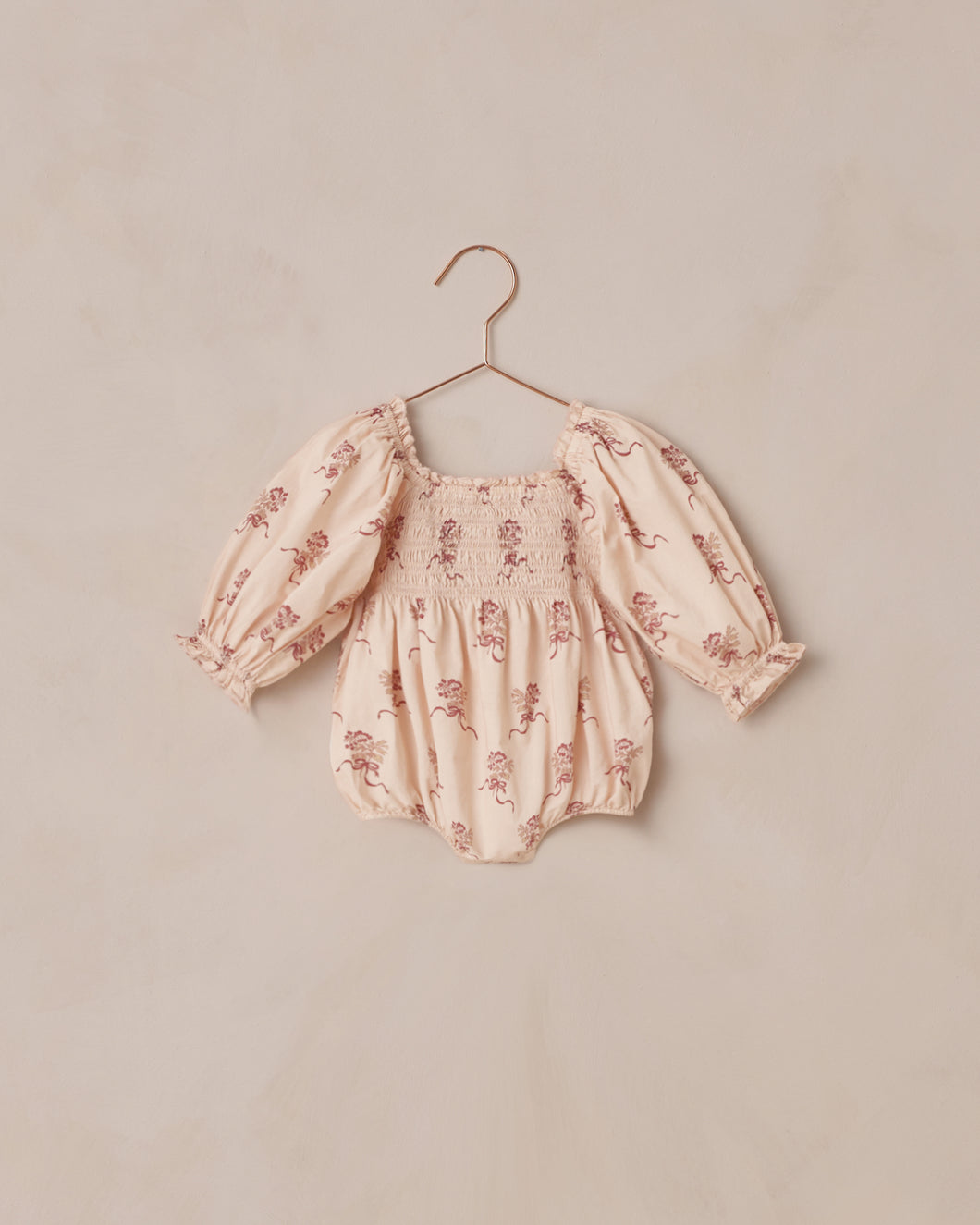 Autumn Baby Romper - Vintage Ruby