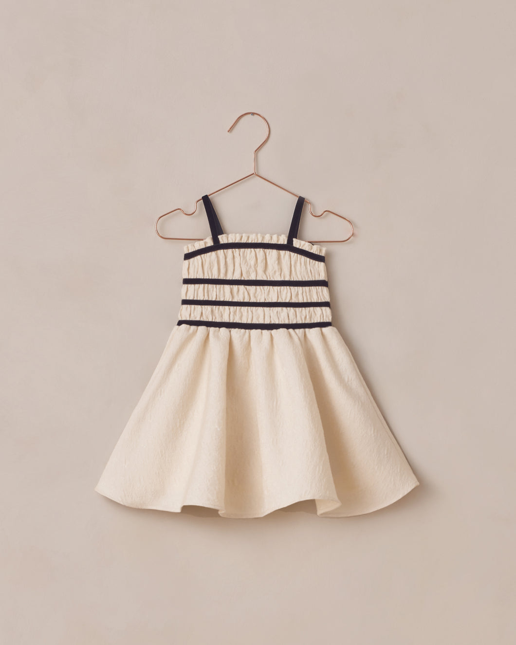 Annabelle Dress - Metallic Ivory