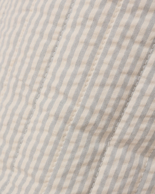 Boys Sebastian Pant by Noralee in sky blue and stripe pattern, featuring an elastic waistband and relaxed fit.