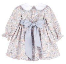 Load image into Gallery viewer, Pleated Floral Fall Girls Dress
