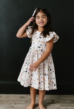 Load image into Gallery viewer, Olivia Halloween Twirl Dress is Spooky Scenes
