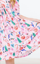 Load image into Gallery viewer, Sugarplum Fairy Pocket Twirl Nutcracker Dress
