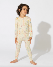 Load image into Gallery viewer, Dino ABC Bamboo Kids Pajamas
