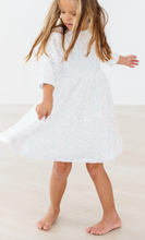 Load image into Gallery viewer, White Sequin Twirl Party Dress
