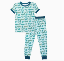 Load image into Gallery viewer, Later Gator Alligator Kids Bamboo Pajamas Sleepwear Set
