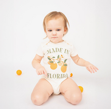 Load image into Gallery viewer, Made in Florida Baby Onesie
