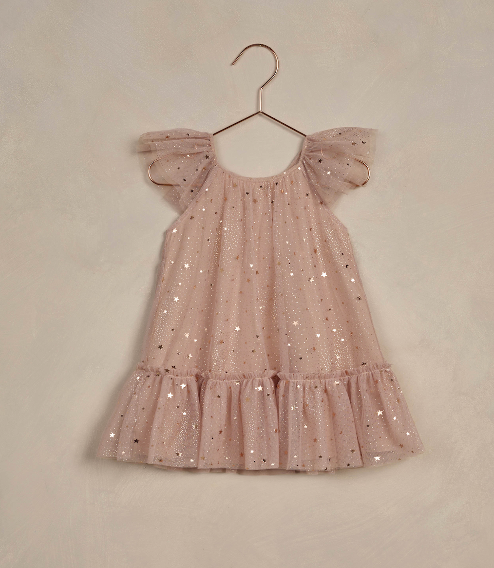 Edie Dress - Rose Stars