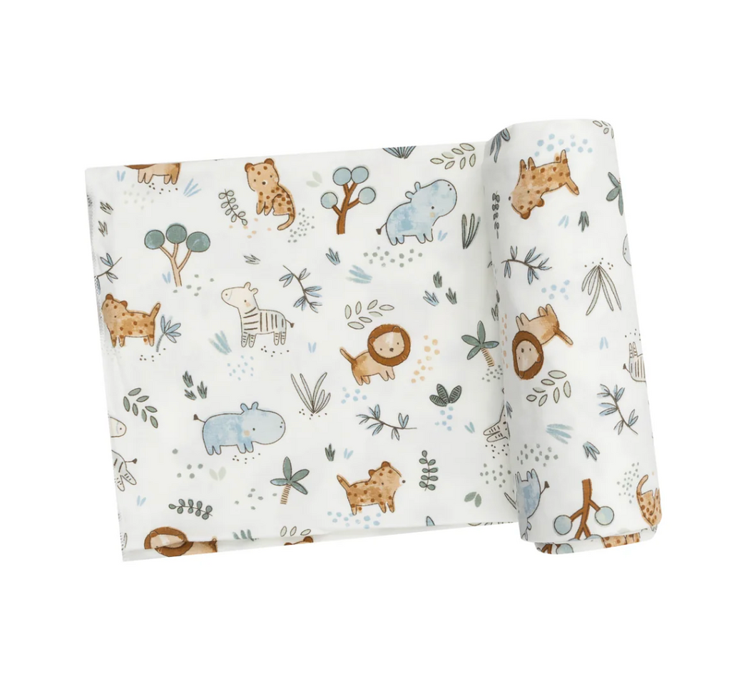 Delicate Safari Baby Blanket Swaddle