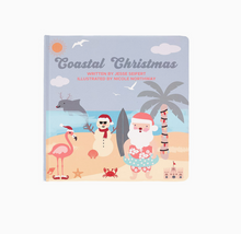 Load image into Gallery viewer, Coastal Christmas Holiday Kids Board Book
