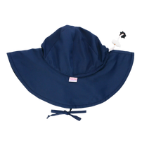 Load image into Gallery viewer, Kids Navy Sun Protective Hat
